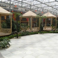 Rumah Hijau Restoran Kaca